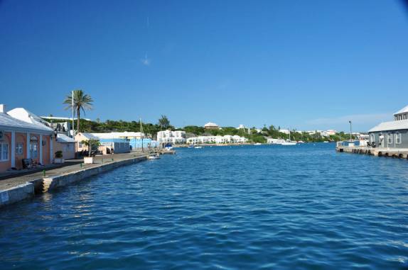A simpática e tranquila San George, em Bermuda